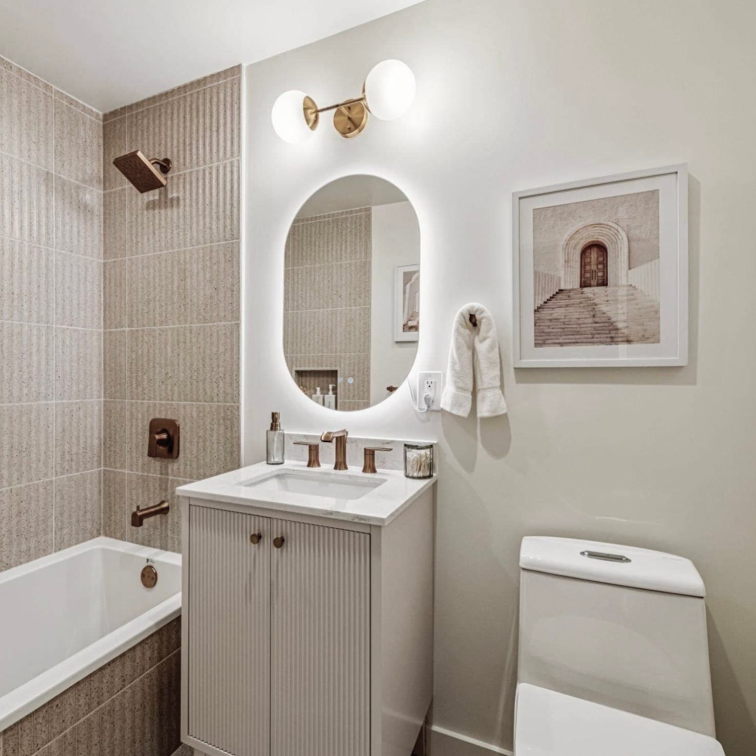 Three listings. One repeatable system. completed bathroom