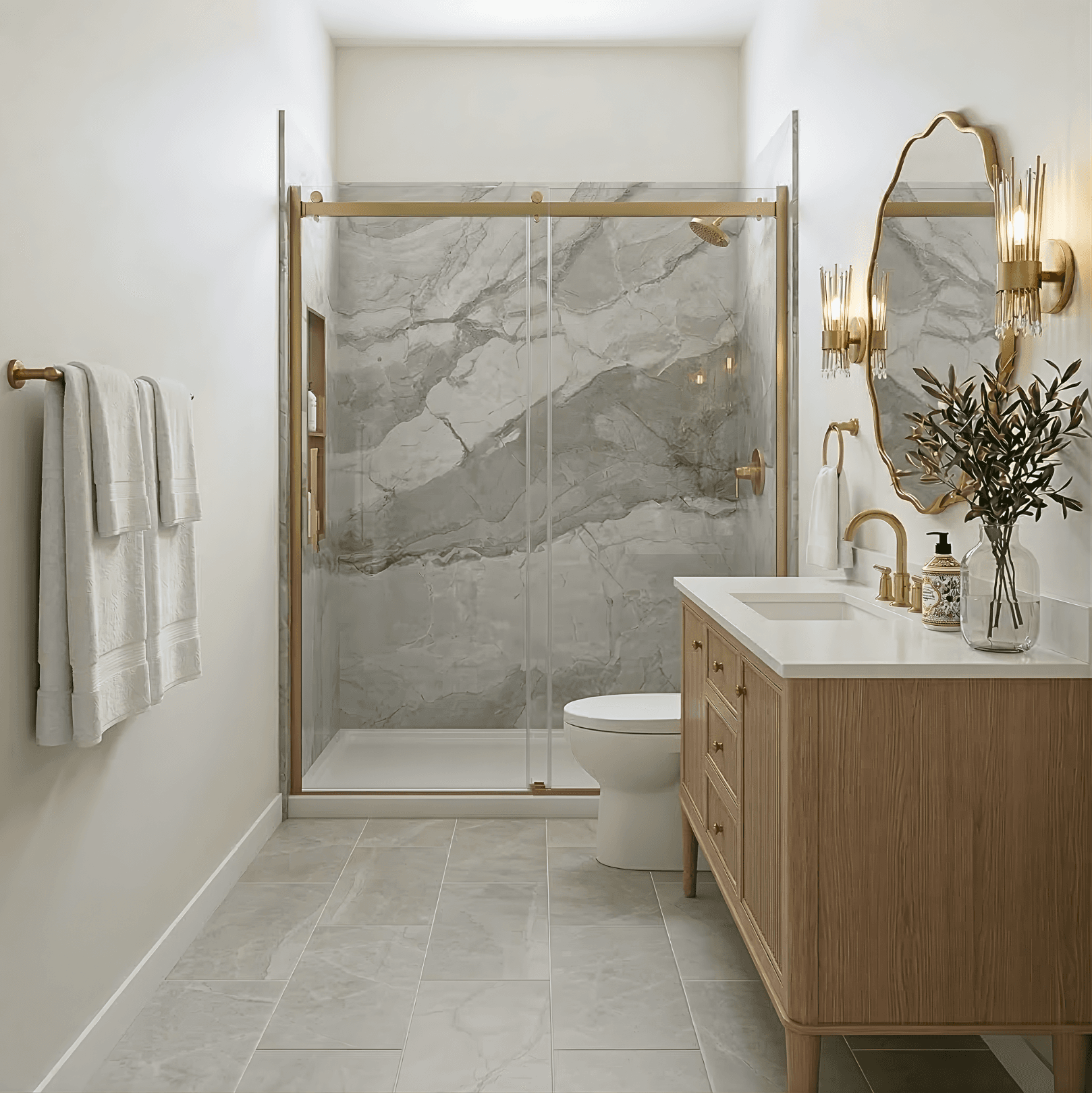 Artstone bathroom design 1