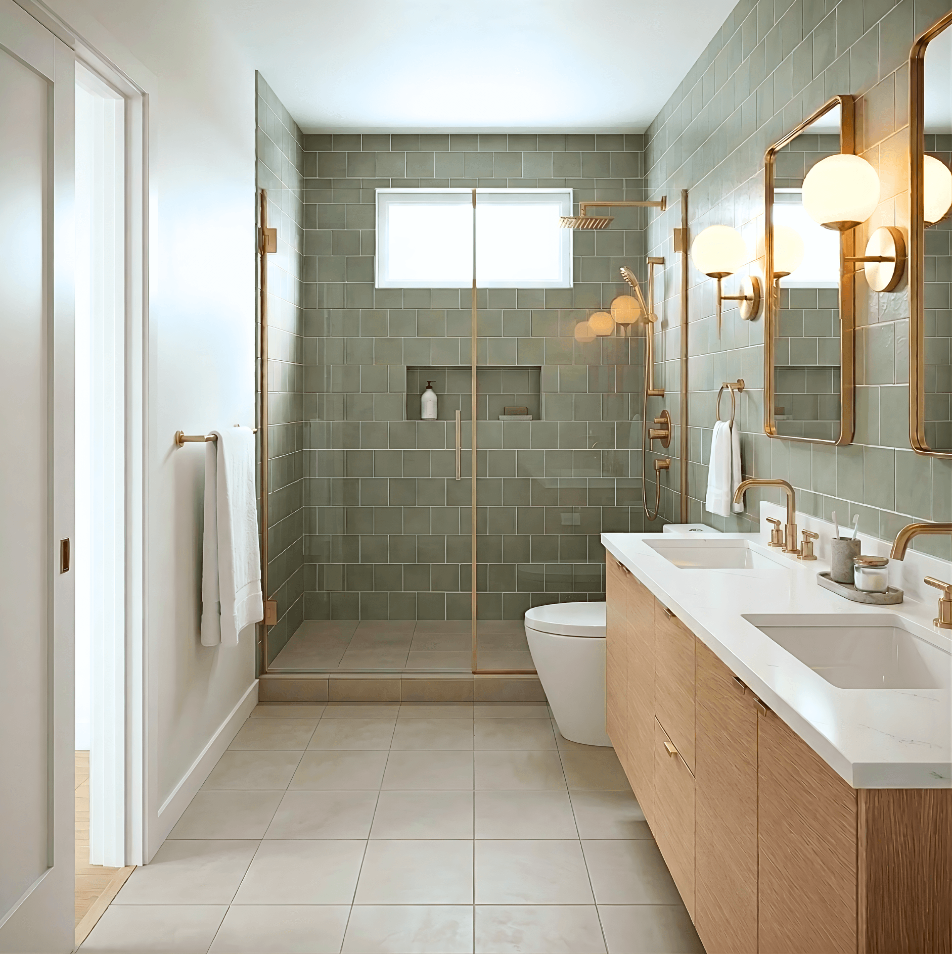 Sageglow bathroom design 1