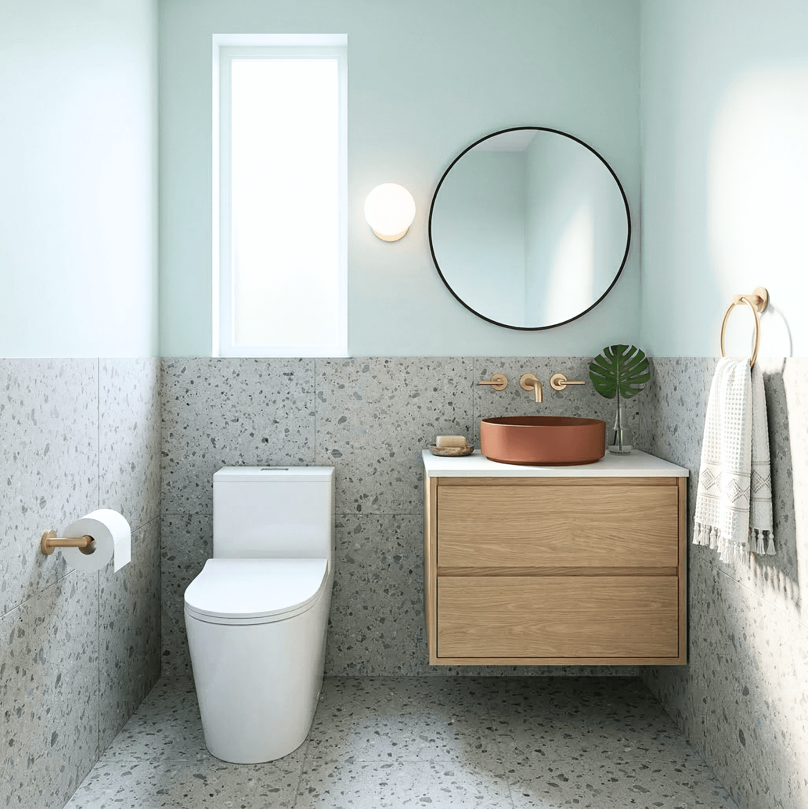 Saltclay bathroom design 1